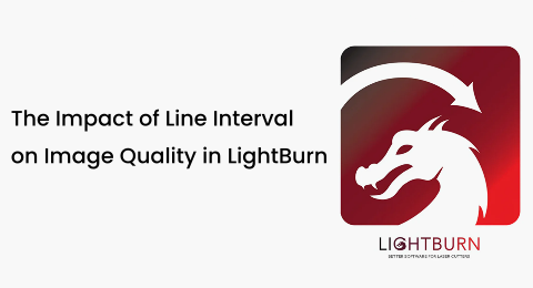 LONGER How to:The Impact of Line Interval on Image Quality in LightBurn