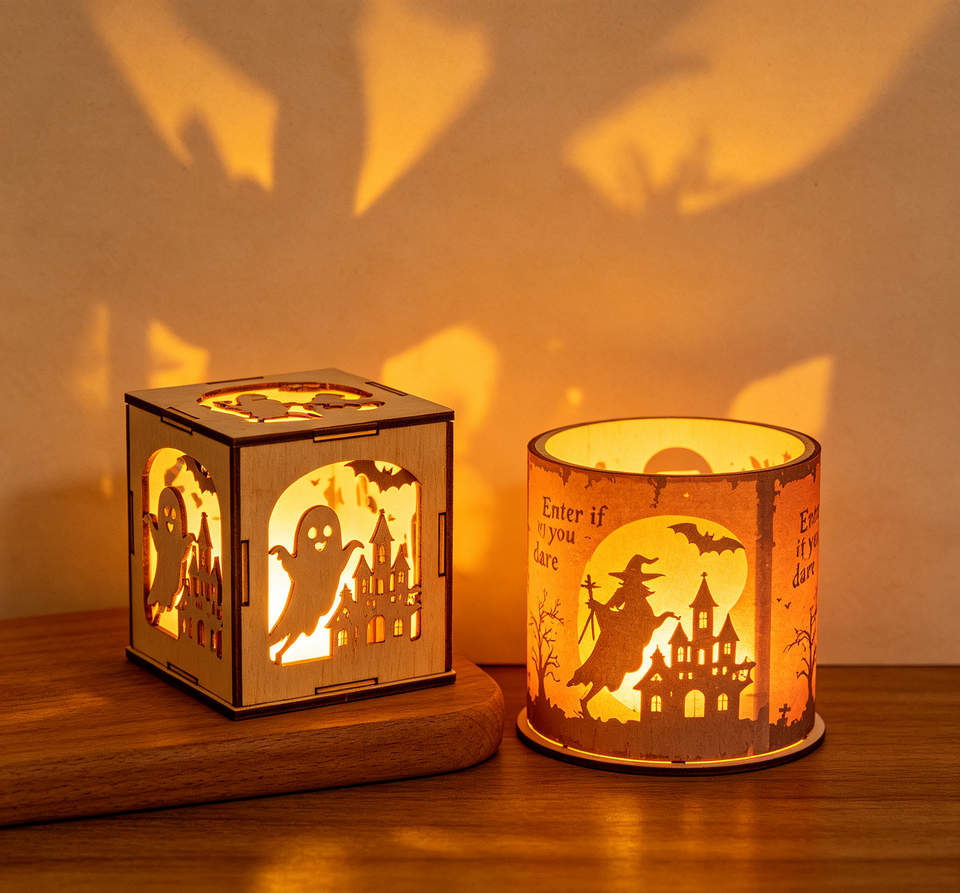 Laser engraving halloween products with LONGER laser engraver