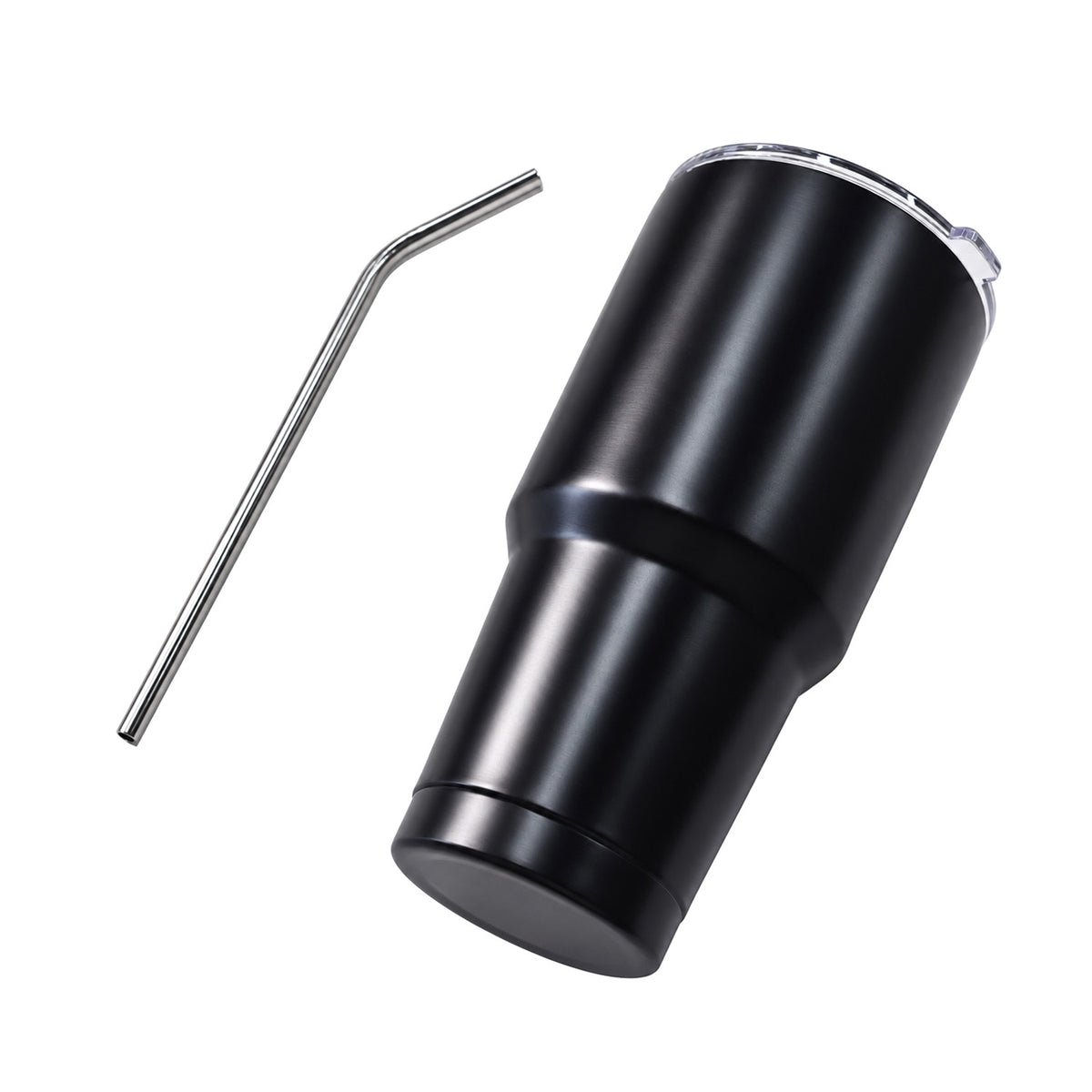30 oz 304 Stainless Steel Tumbler with Straw (2pcs)