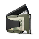 Army Green Metal Wallet