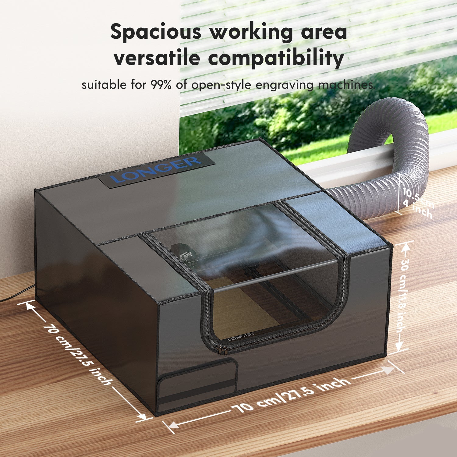 Laser Engraver Enclosure for Longer Ray5