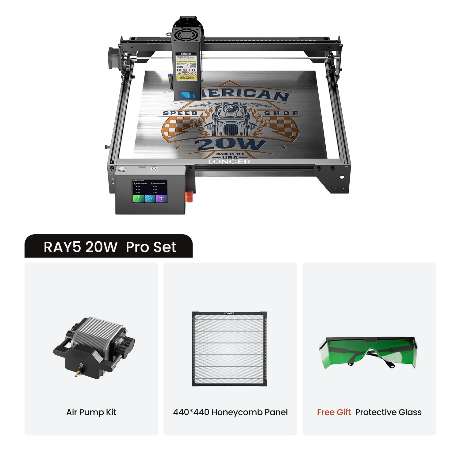 Longer Ray5 Laser Engraver 5W/10W/20W