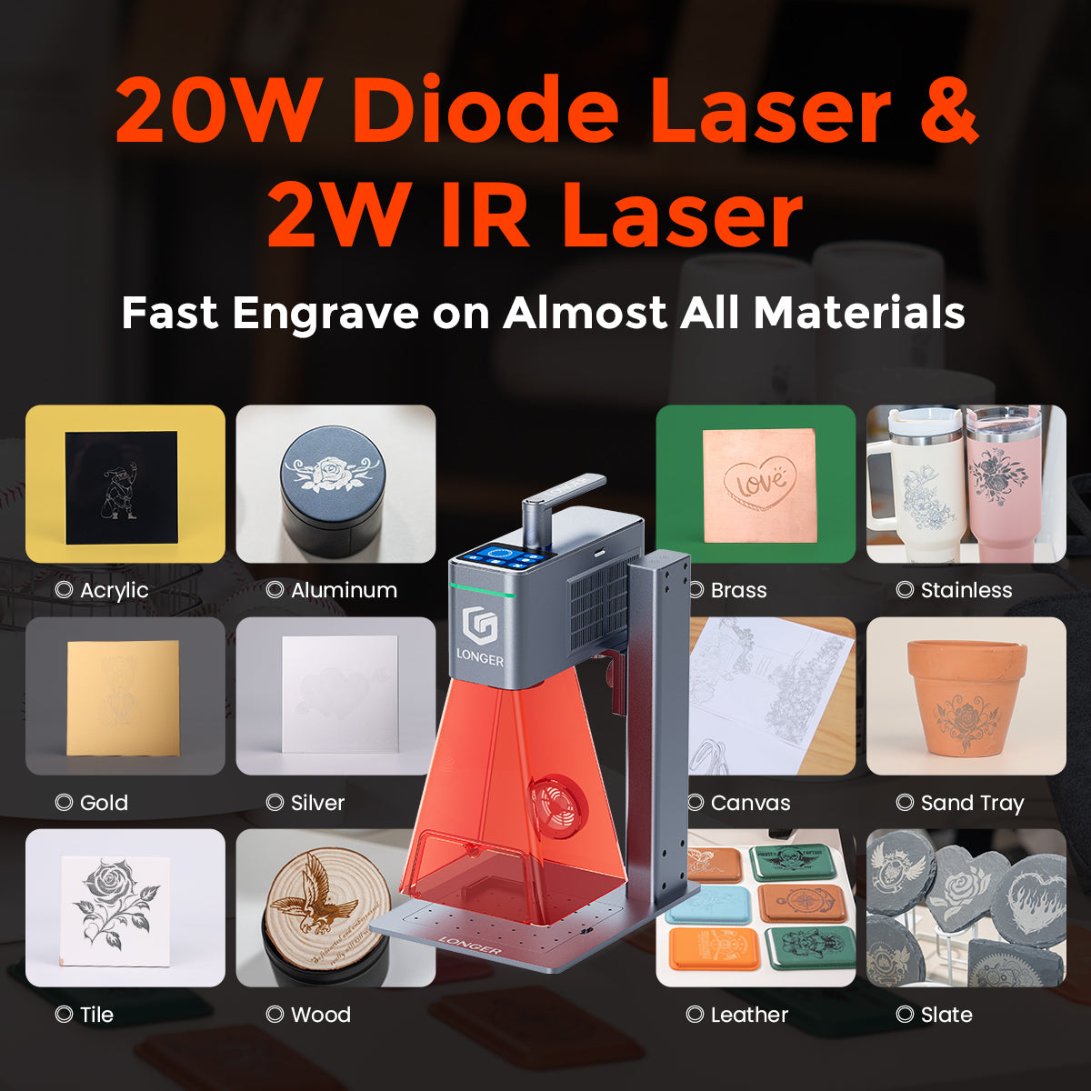 Longer Nano Duo Laser Engraver