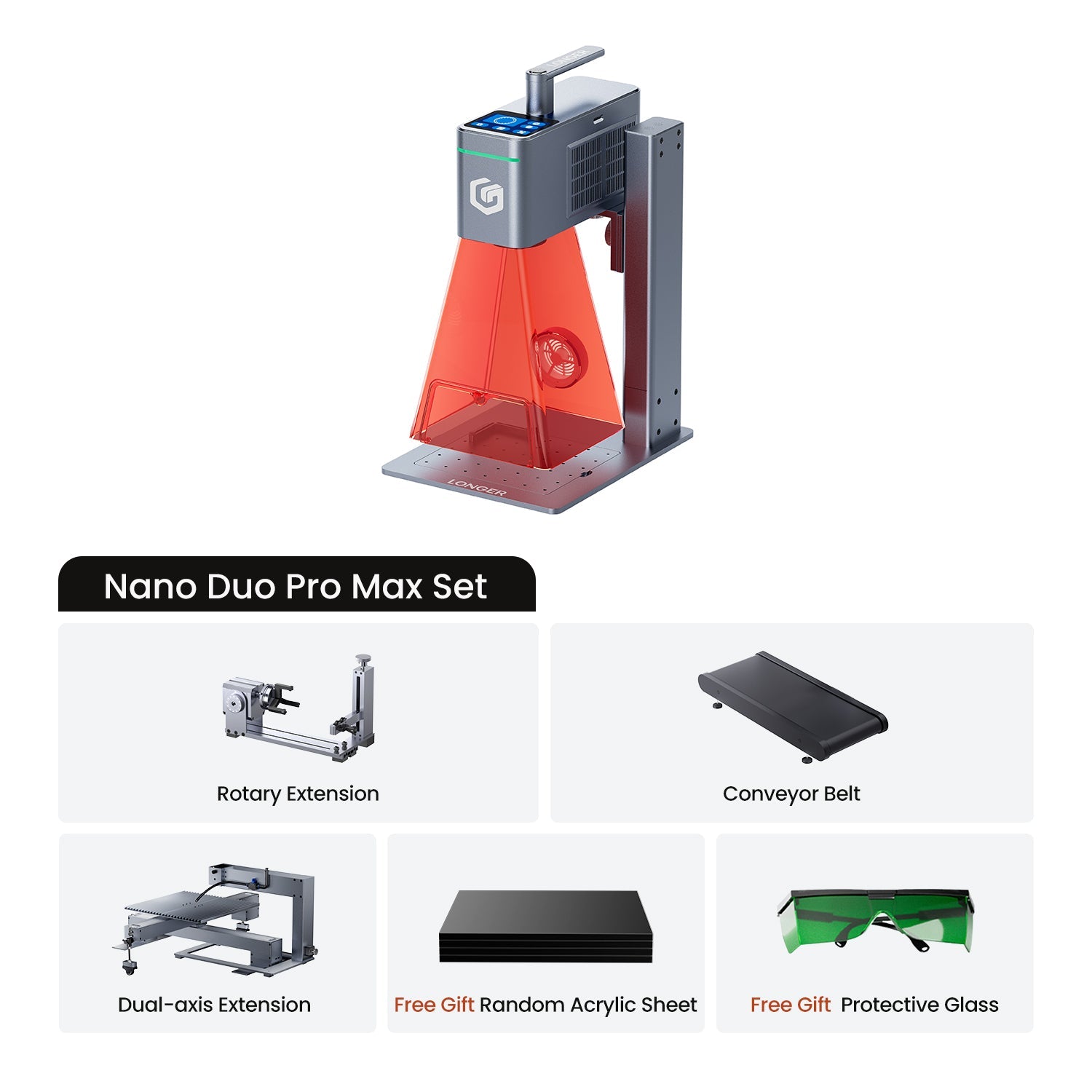 Longer Nano Duo Laser Engraver Pro Max Set