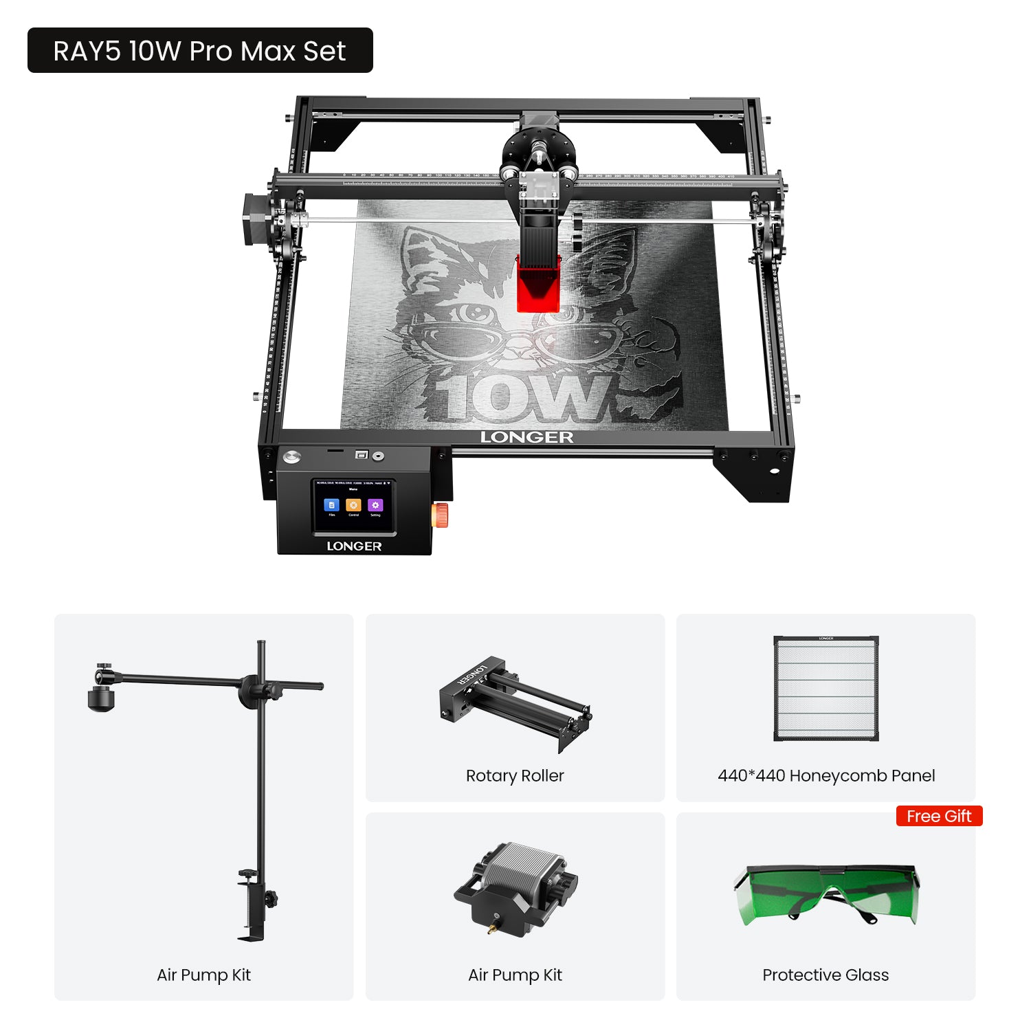 Longer Ray5 10W Pro Max Set