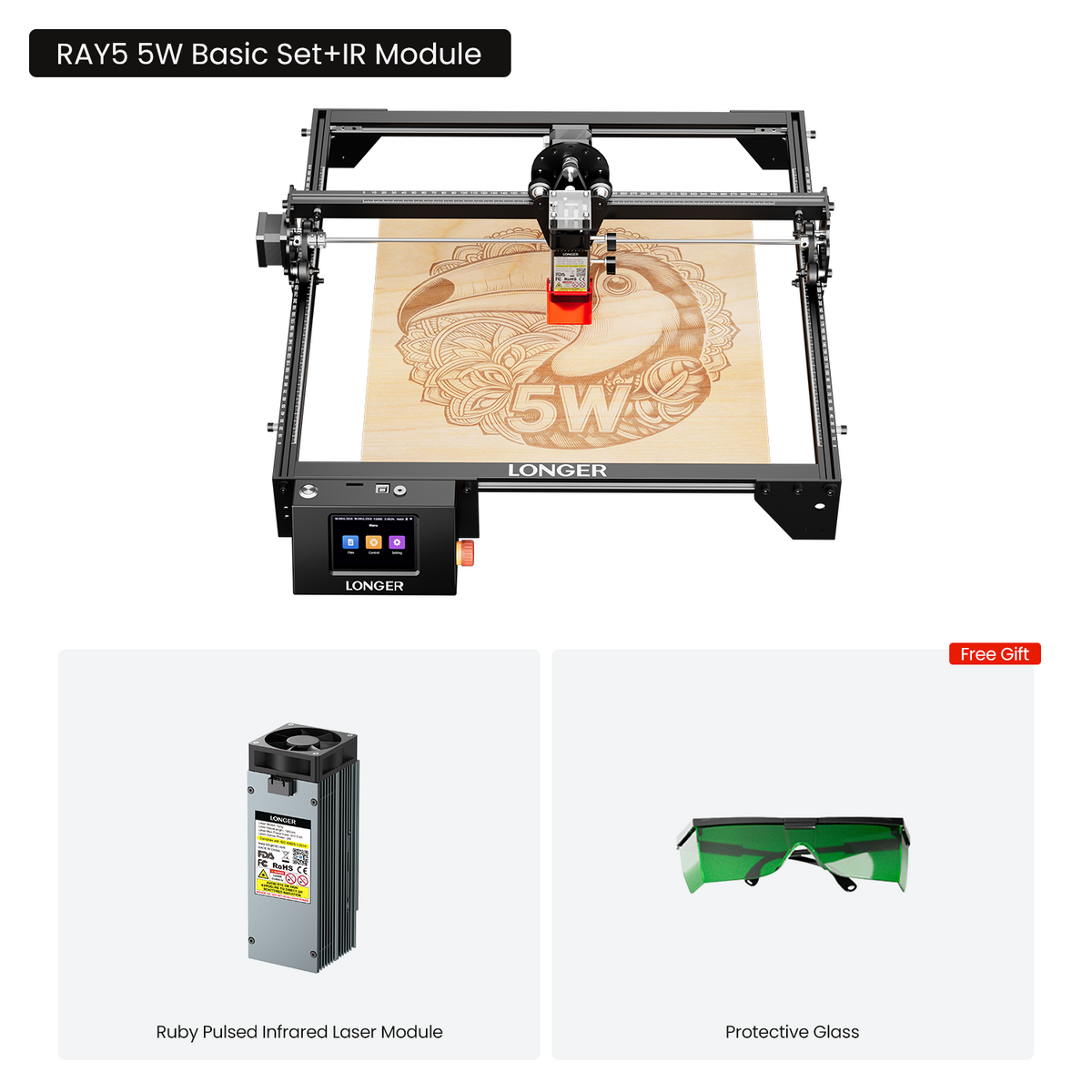Longer Ray5 Laser Engraver 5W/10W/20W