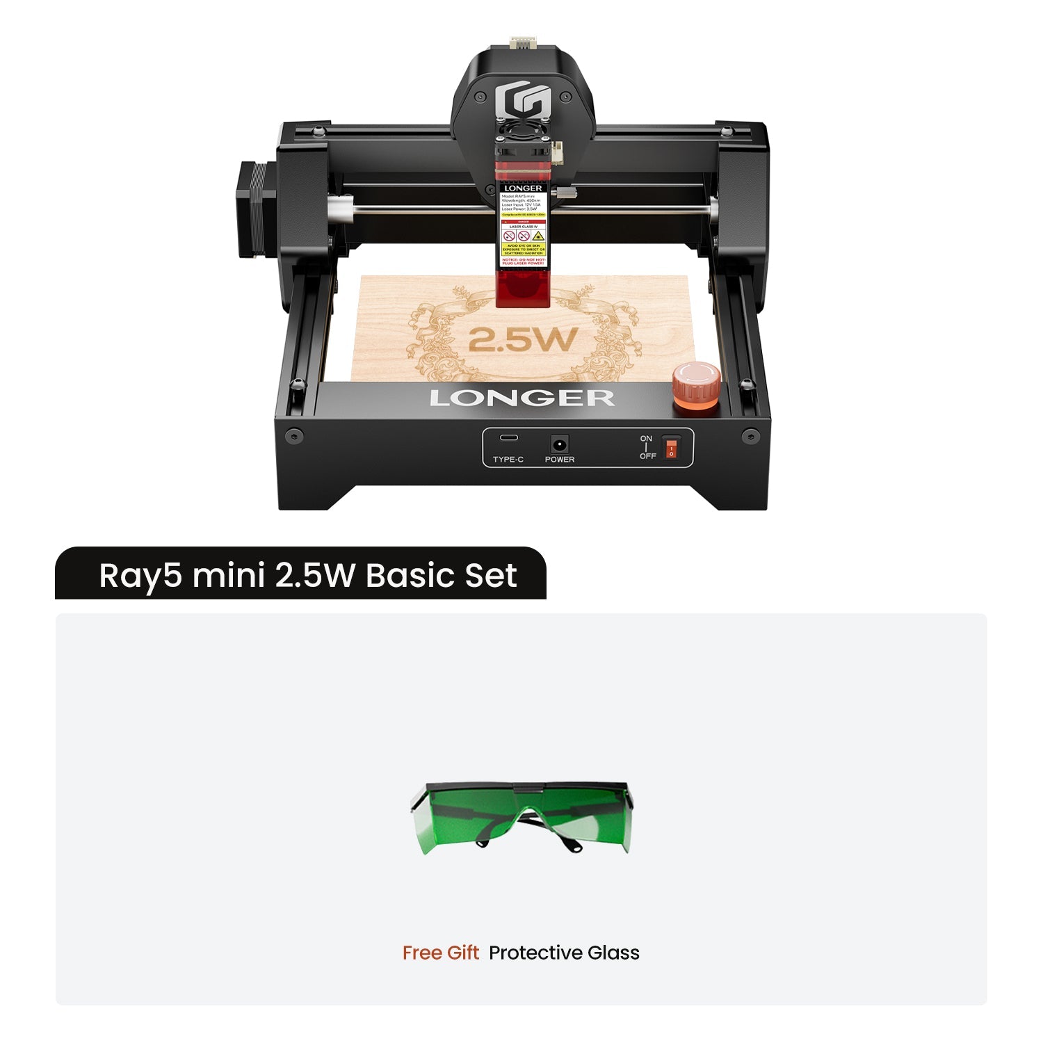 Longer Ray5 mini Laser Engraver 2.5W