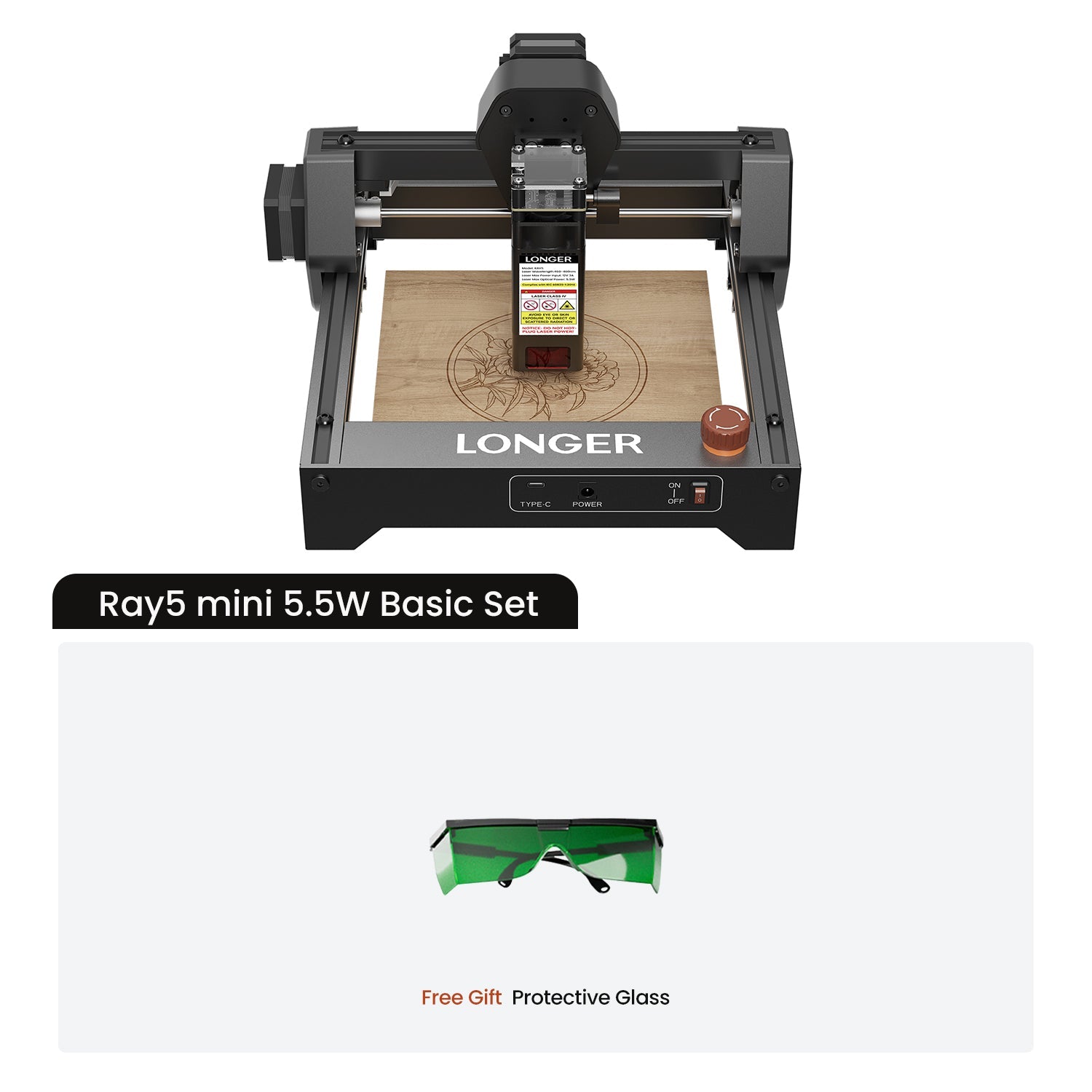 Longer Ray5 mini Laser Engraver 5.5W