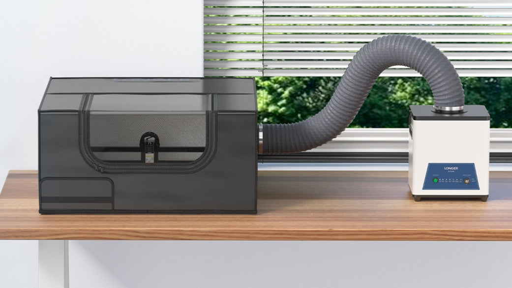 Longer Smoke Purifier for Laser Engraver