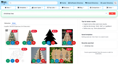Free Laser Template Search Engine