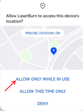 LaserBurn APP cannot connect to WIFI