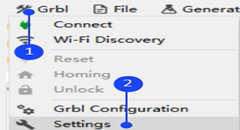 Connecting RAY5 mini to LaserGRBL via Wi-Fi