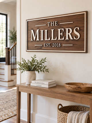 Family Name SIgn