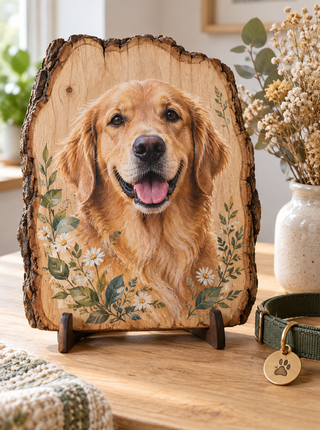 Portrait Wood Plaque