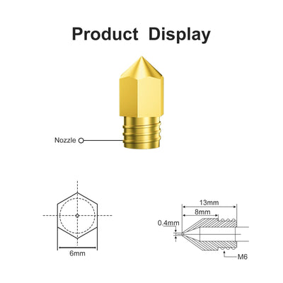 3D Printer Nozzle Copper Mouth