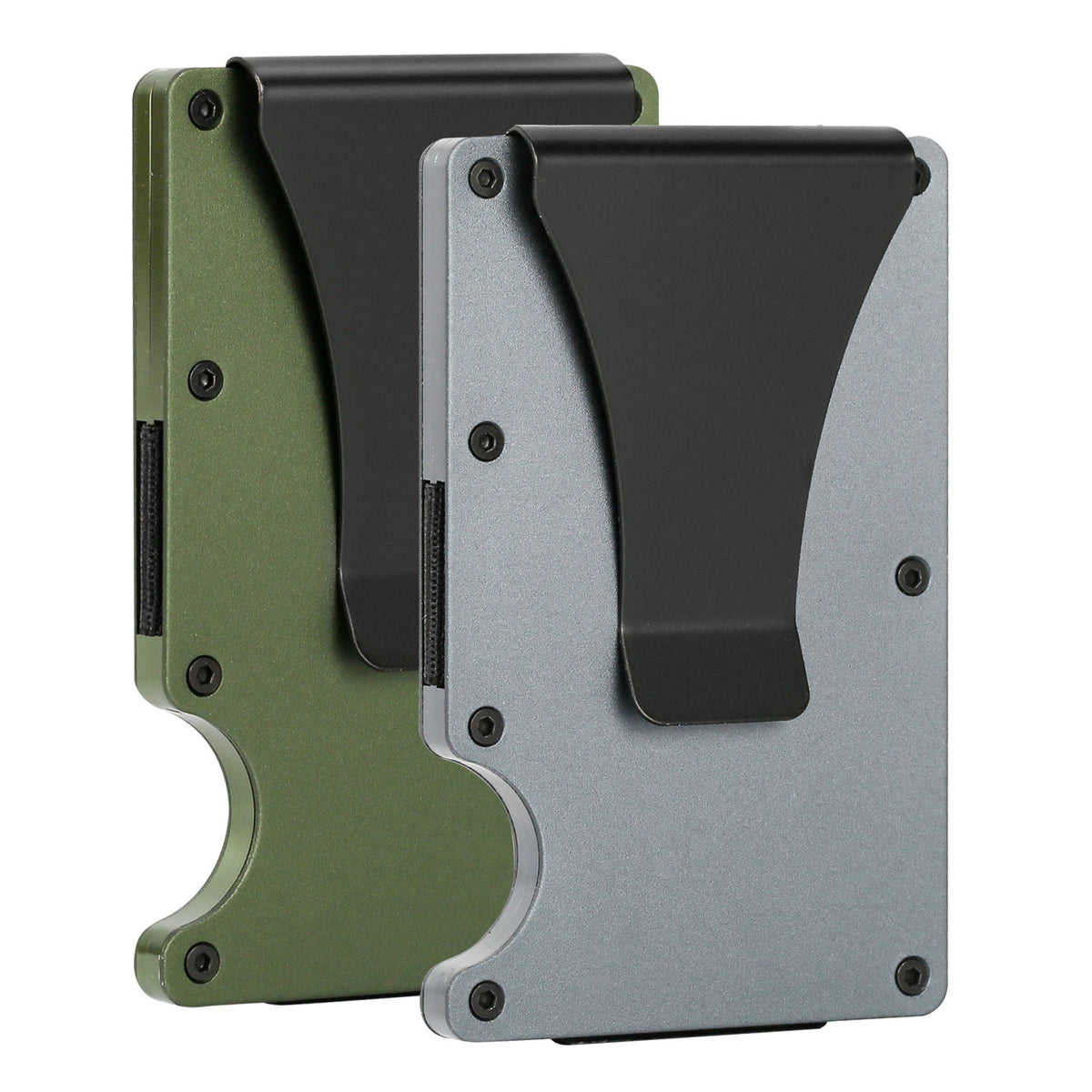 Army Green Metal Wallet