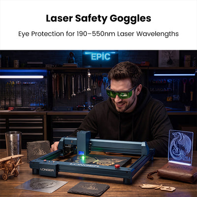 Laser Engraving Protective Goggles