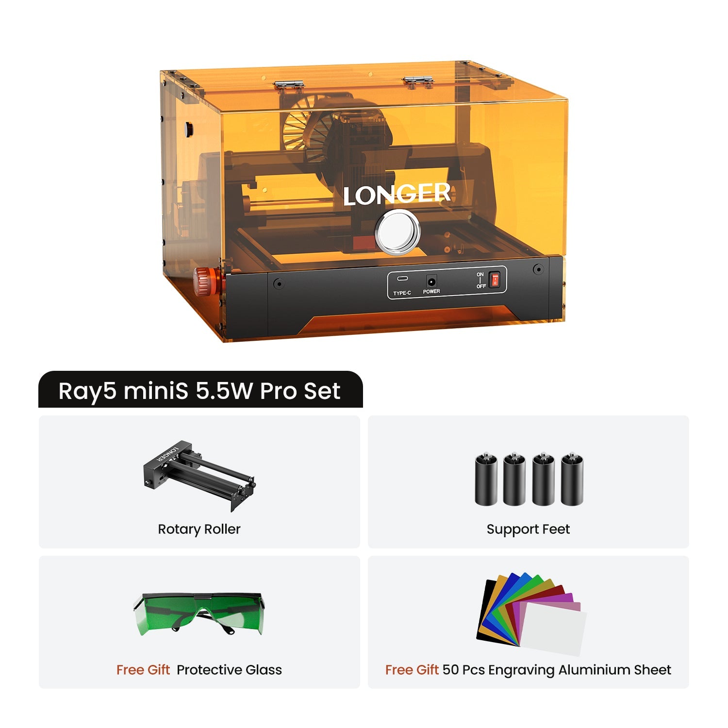 Longer Ray5 miniS Laser Engraver
