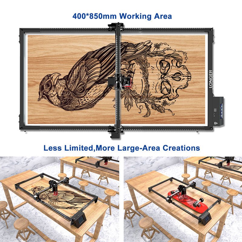 Extension Kit for Longer RAY5 Laser Engraver
