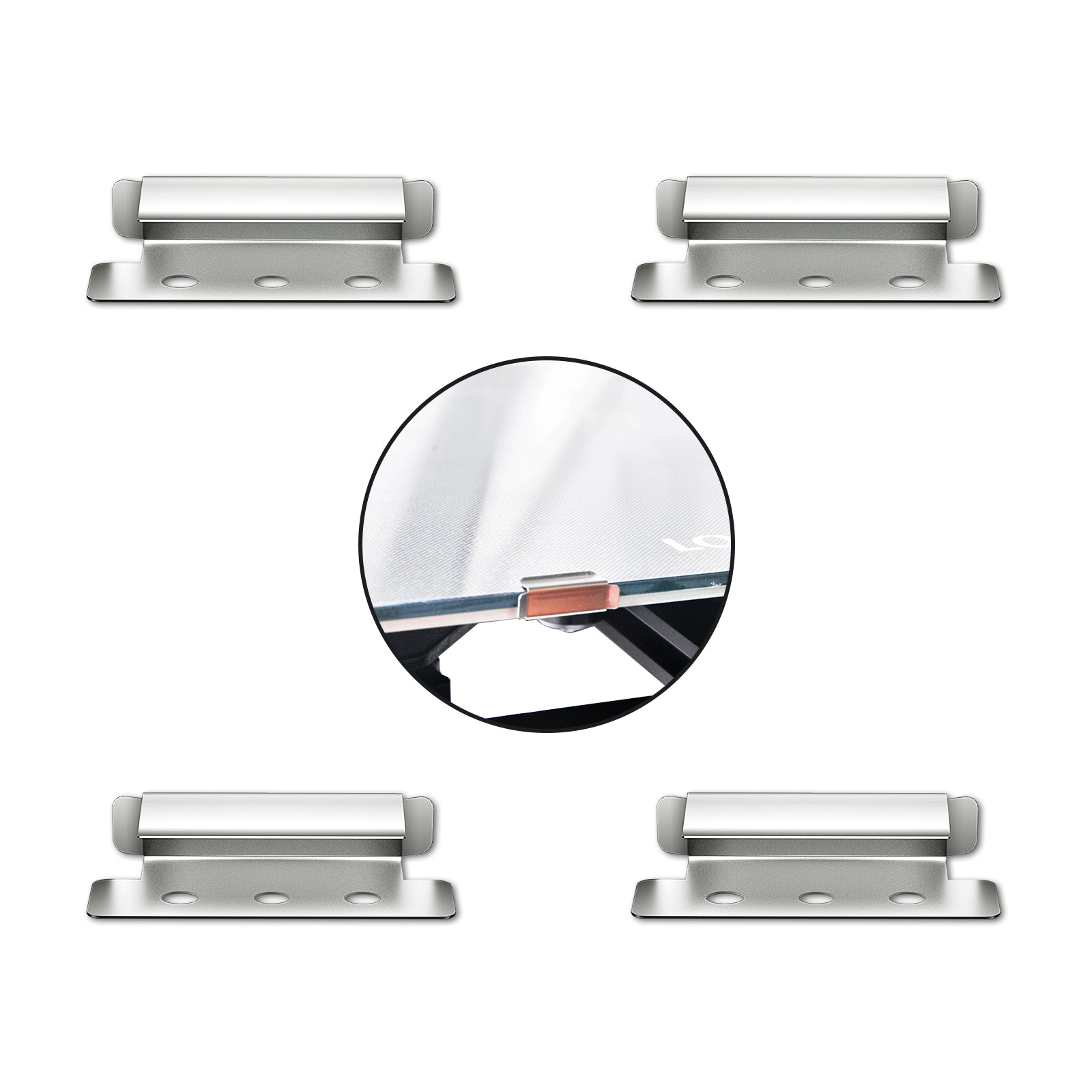 Heatbed Clamp for Build Platform Glass Retainer