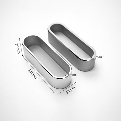 1 Pack Aluminum Alloy Business Card Box
