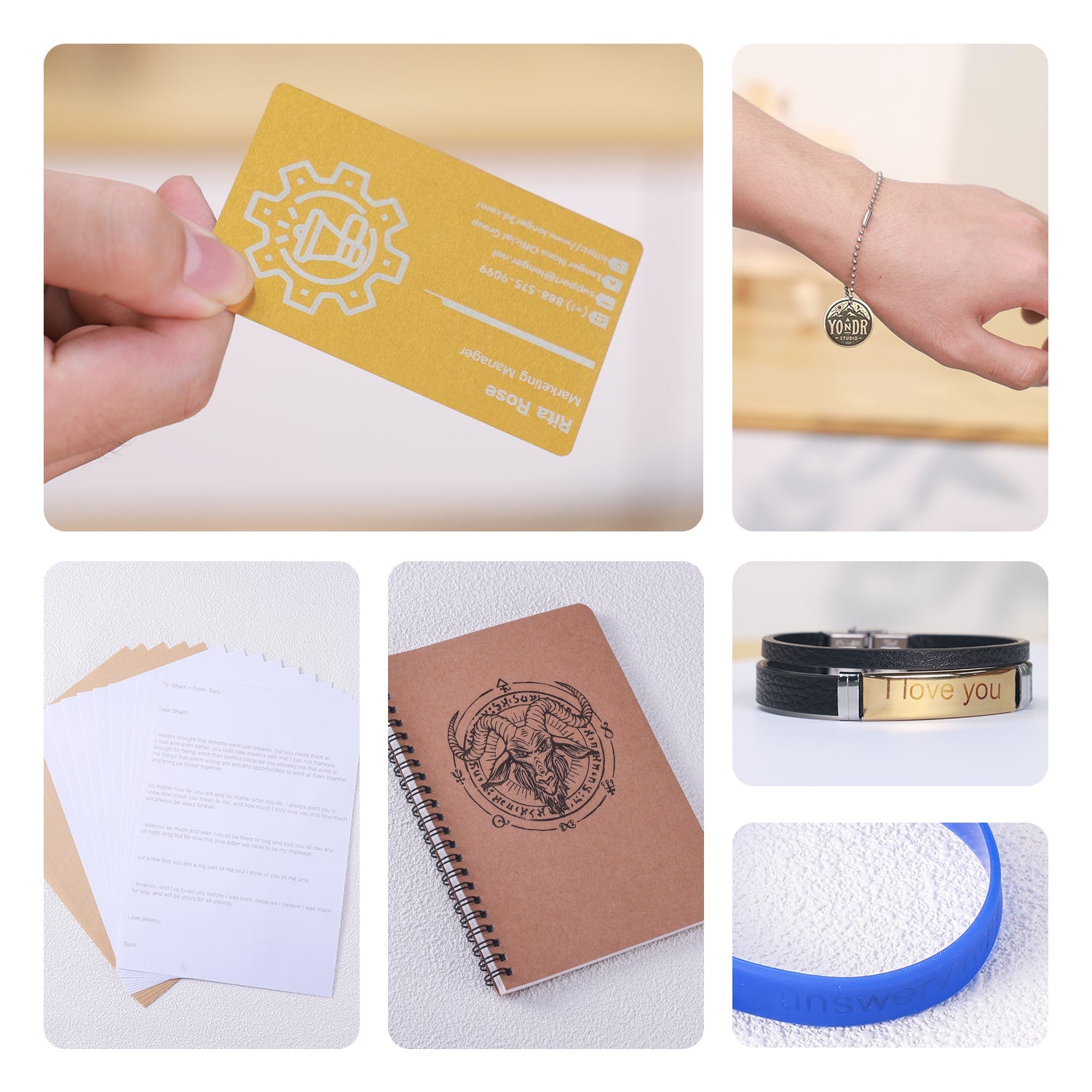 175 PCS DIY Engraving Material
