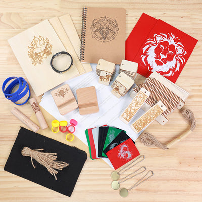 175 PCS DIY Engraving Material
