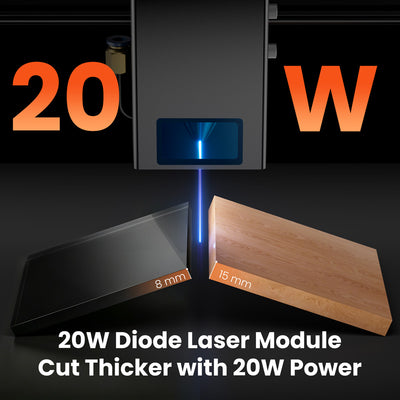 20W Laser Module for Longer Ray5