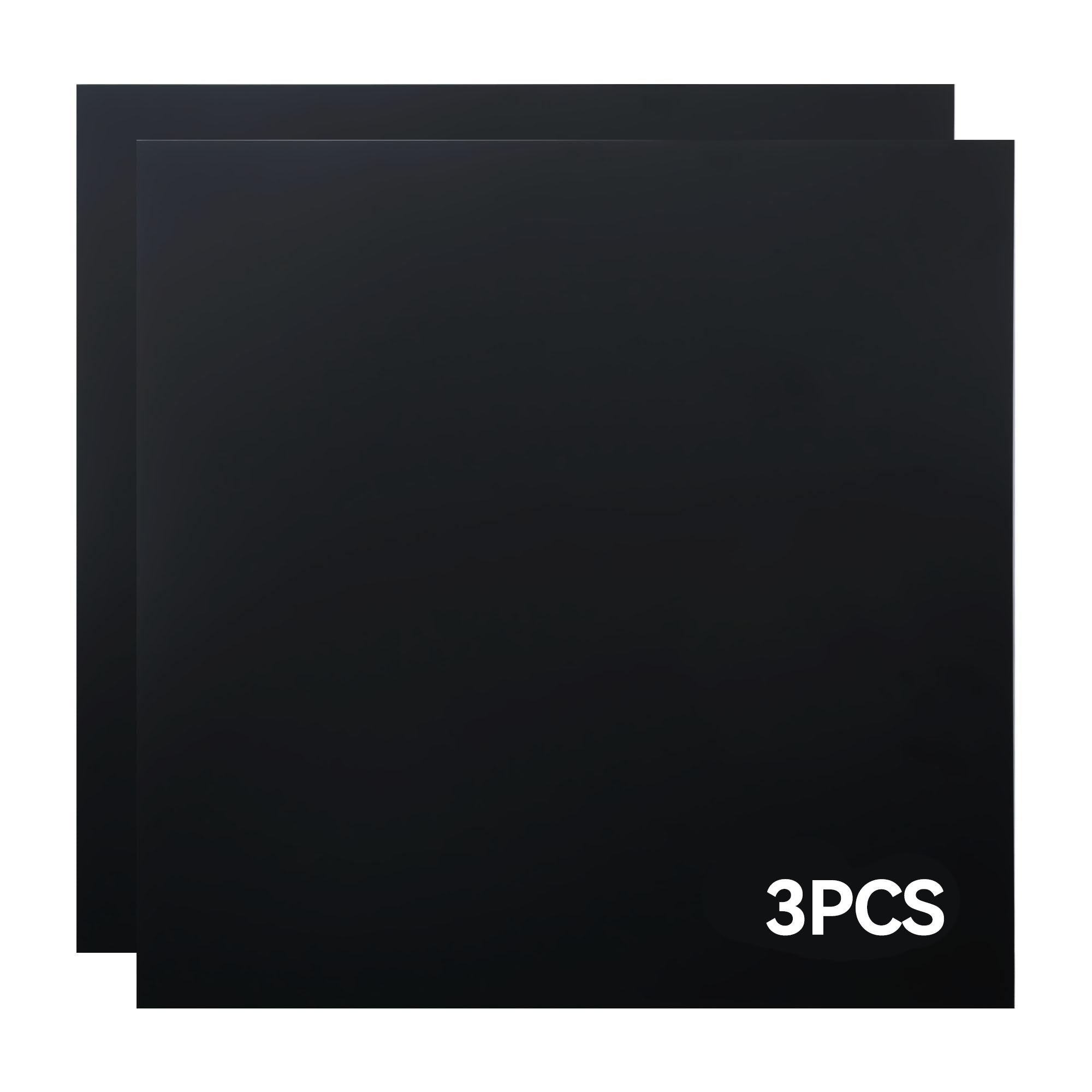 3mm Black Acrylic Sheet (3pcs)
