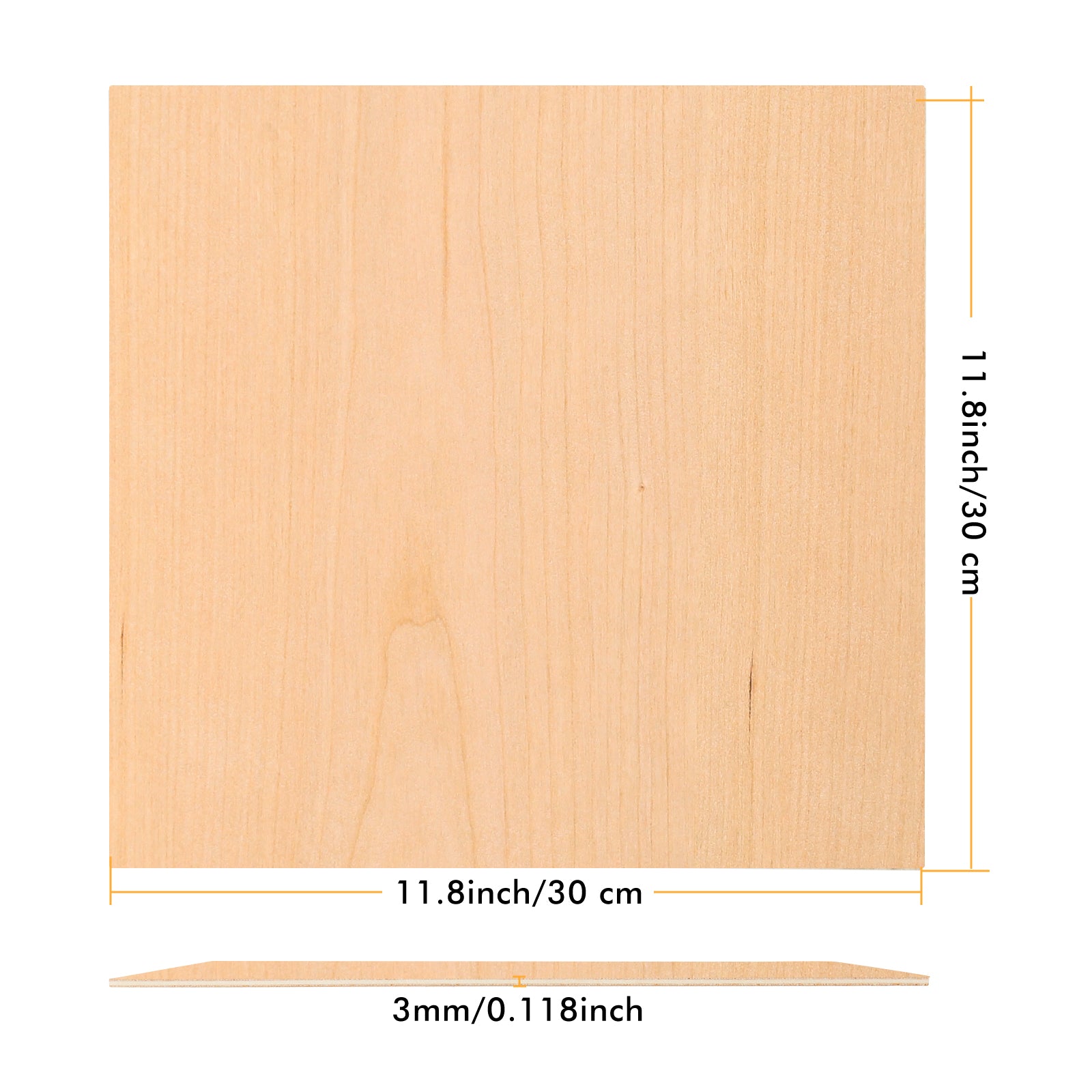 3mm Cherrywood Plywood (6pcs)
