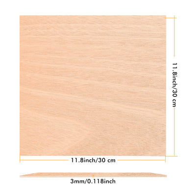 3mm Mahogany Plywood 4PCS