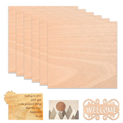 3mm Mahogany Plywood 4PCS