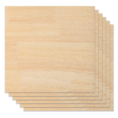 3mm Rubberwood Plywood (6pcs)