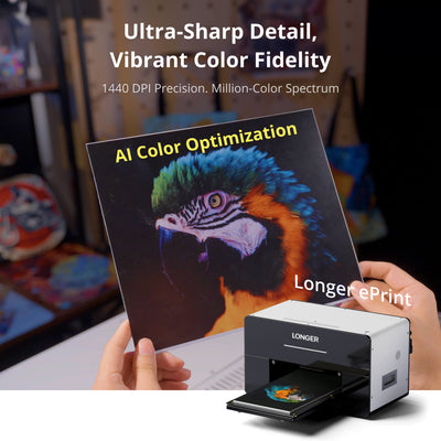 Longer ePrint Dual Head UV Printer