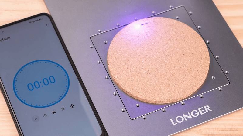 Longer Laser engraving process

