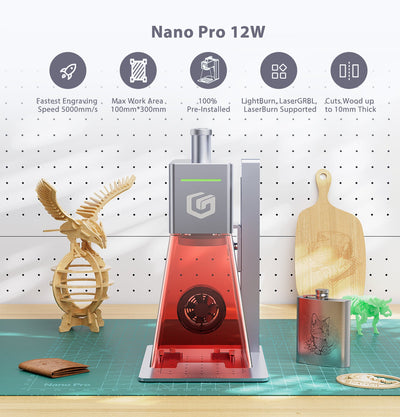 Longer Nano Pro 12W Portable Laser Engraver