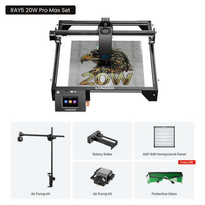 Longer Ray5 20W Pro Max Set
