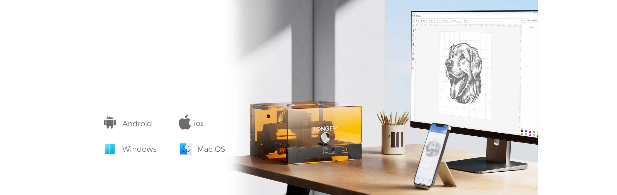 Longer Ray5 miniS Laser Engraver