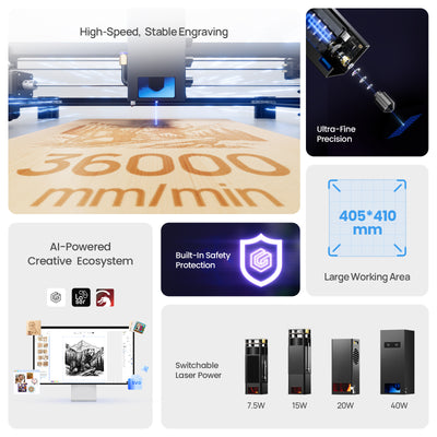 Longer Ray7 Laser Engraver 7.5W/15W/20W/40W