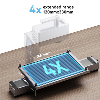Longer Slide Extension for Nano Laser Engraver