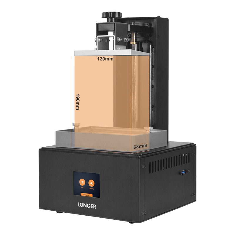 Orange 4K Resin 3D Printer