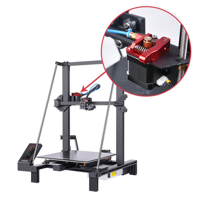 Red Metal Extruder for Longer LK5 PRO/LK4 PRO/LK1/LK4
