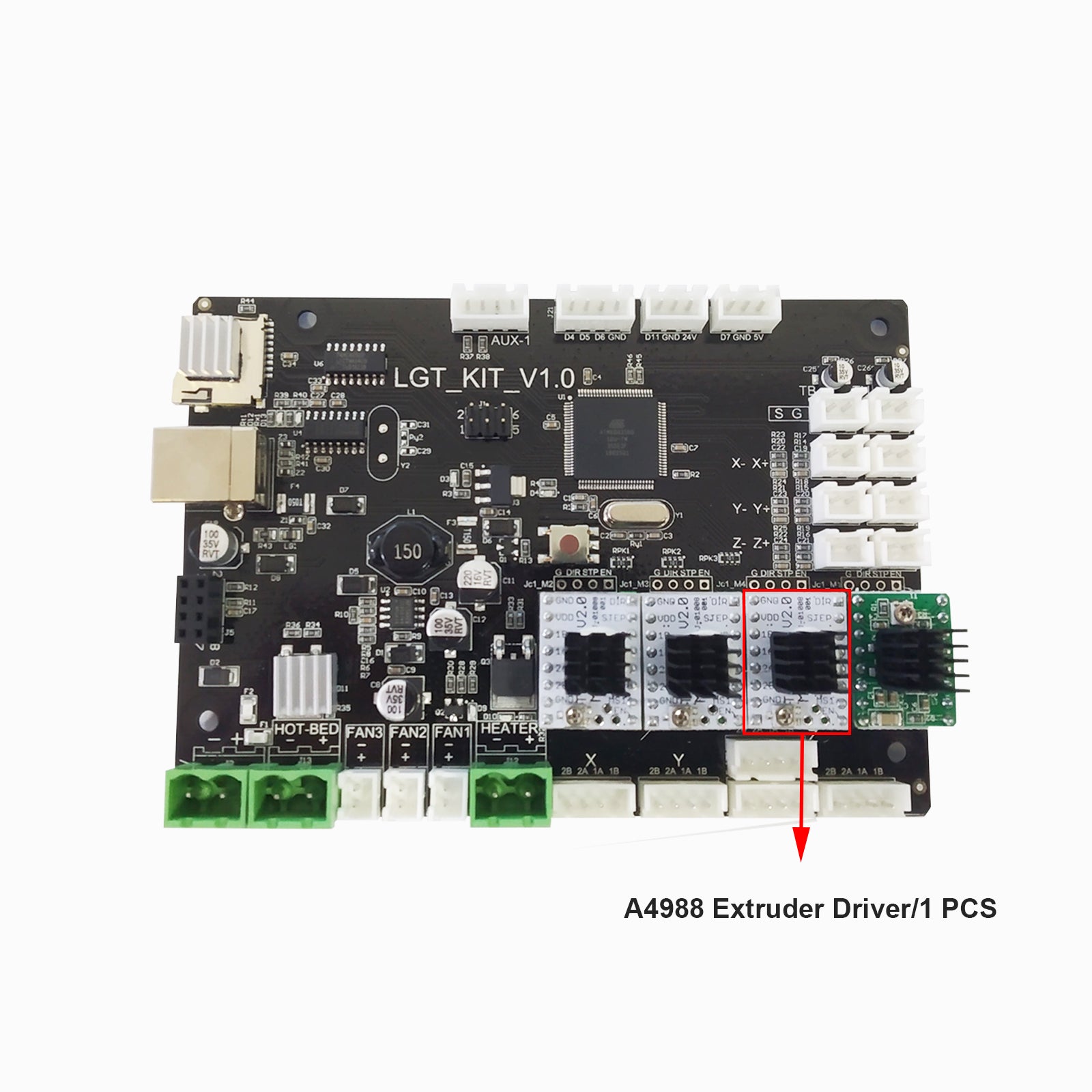 TMC2208 Stepper Motor Driver Board Stepping Module