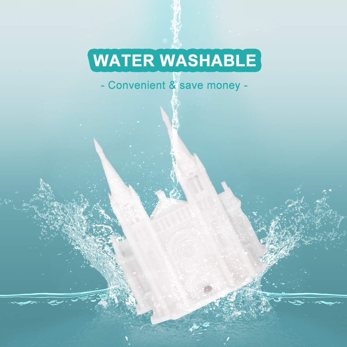 water washable resin